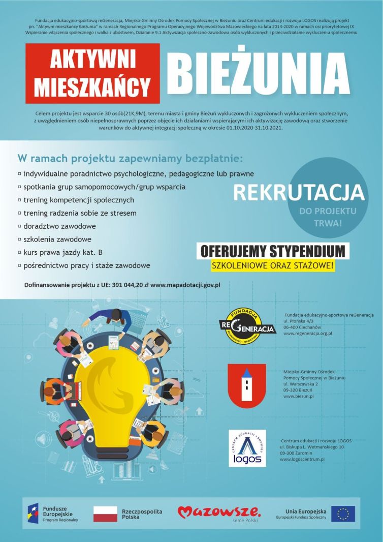 plakat Bieżuń