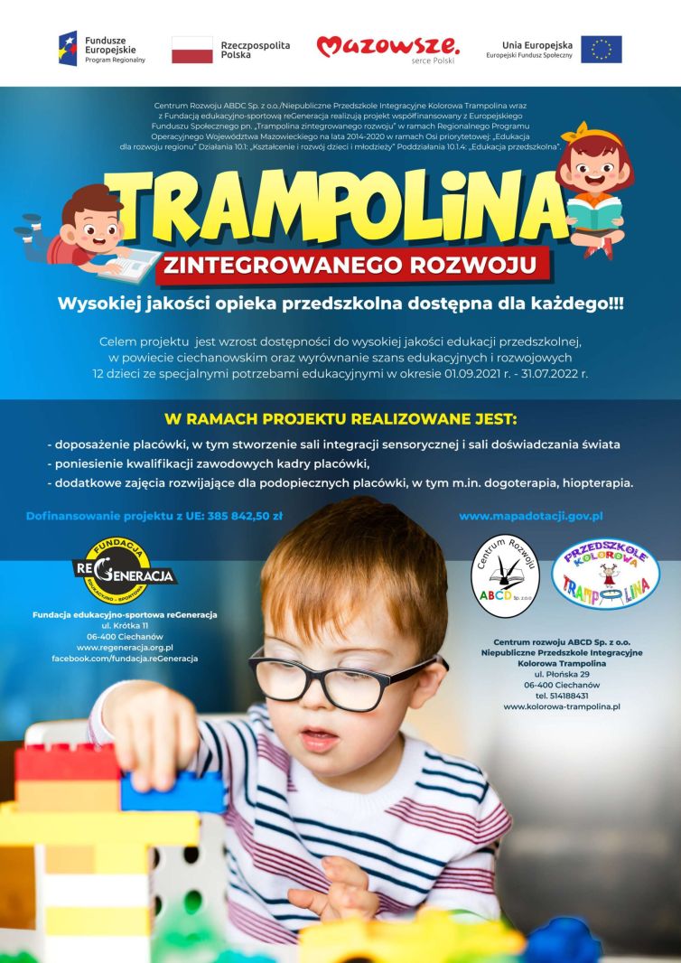 plakat Trampolina