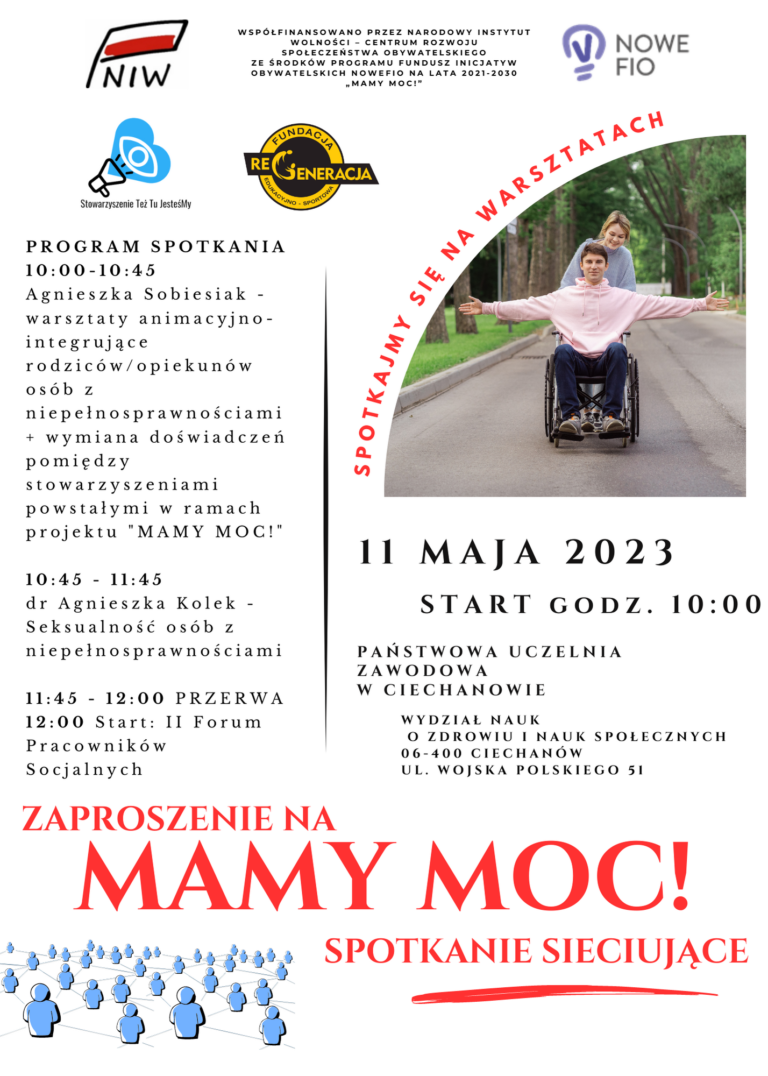 zaproszenie, program spotkania
