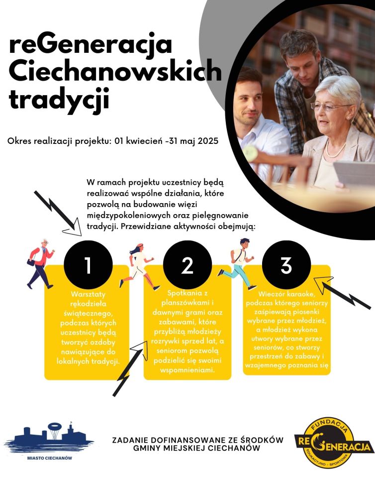 reGeneracja Ciechanowskich tradycji plakat 2