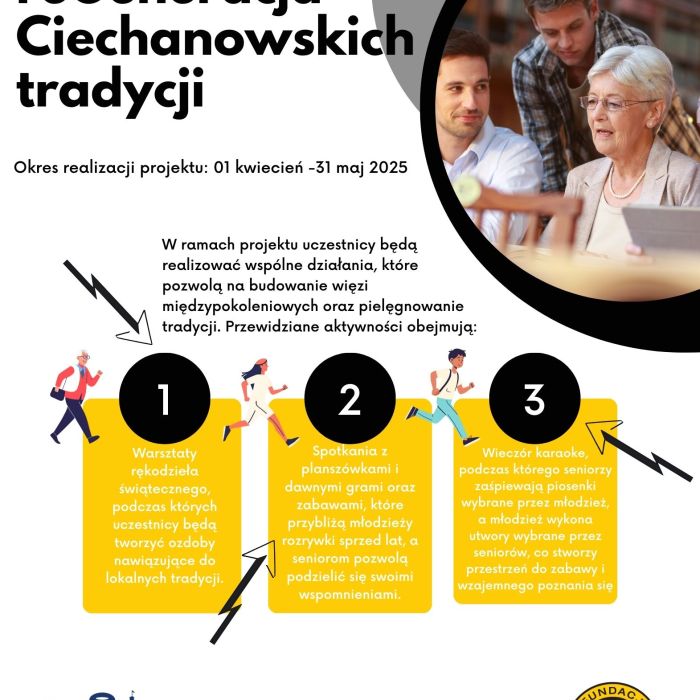reGeneracja Ciechanowskich tradycji plakat 2