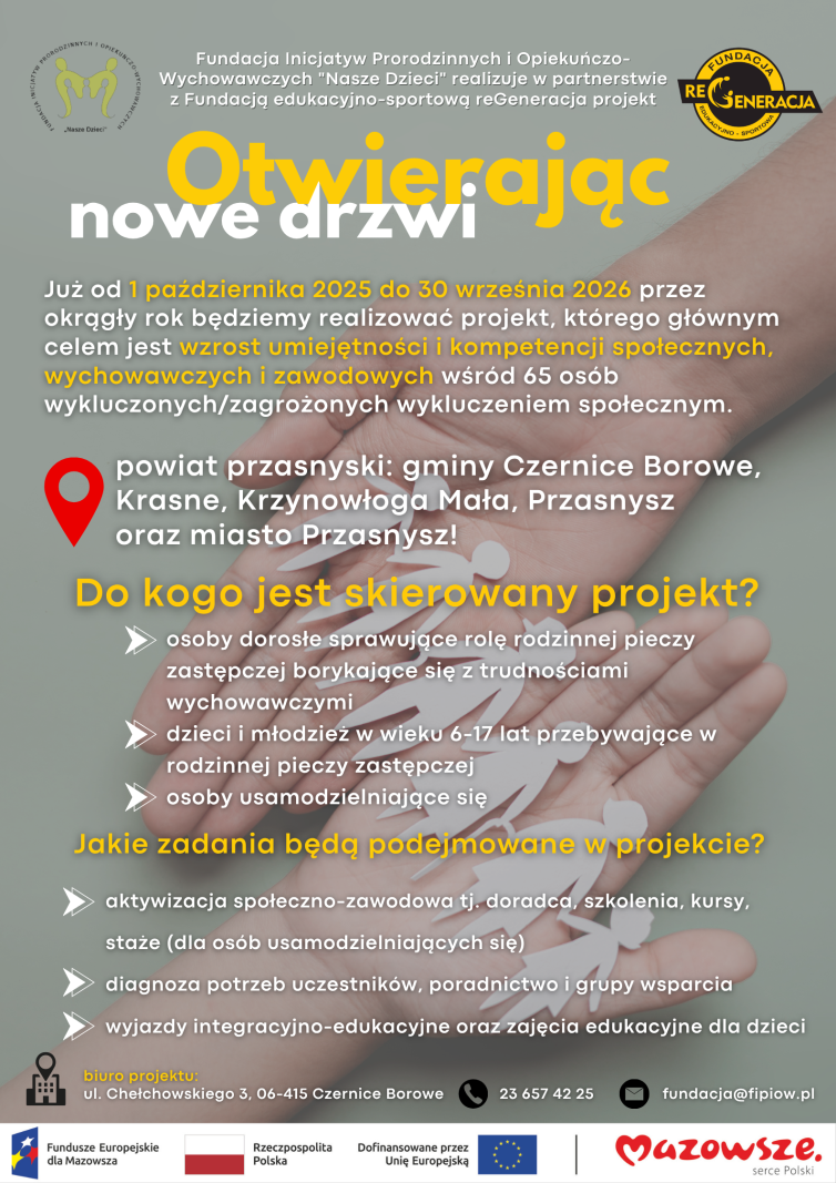 otwierając nowe drzwi - plakat (3)